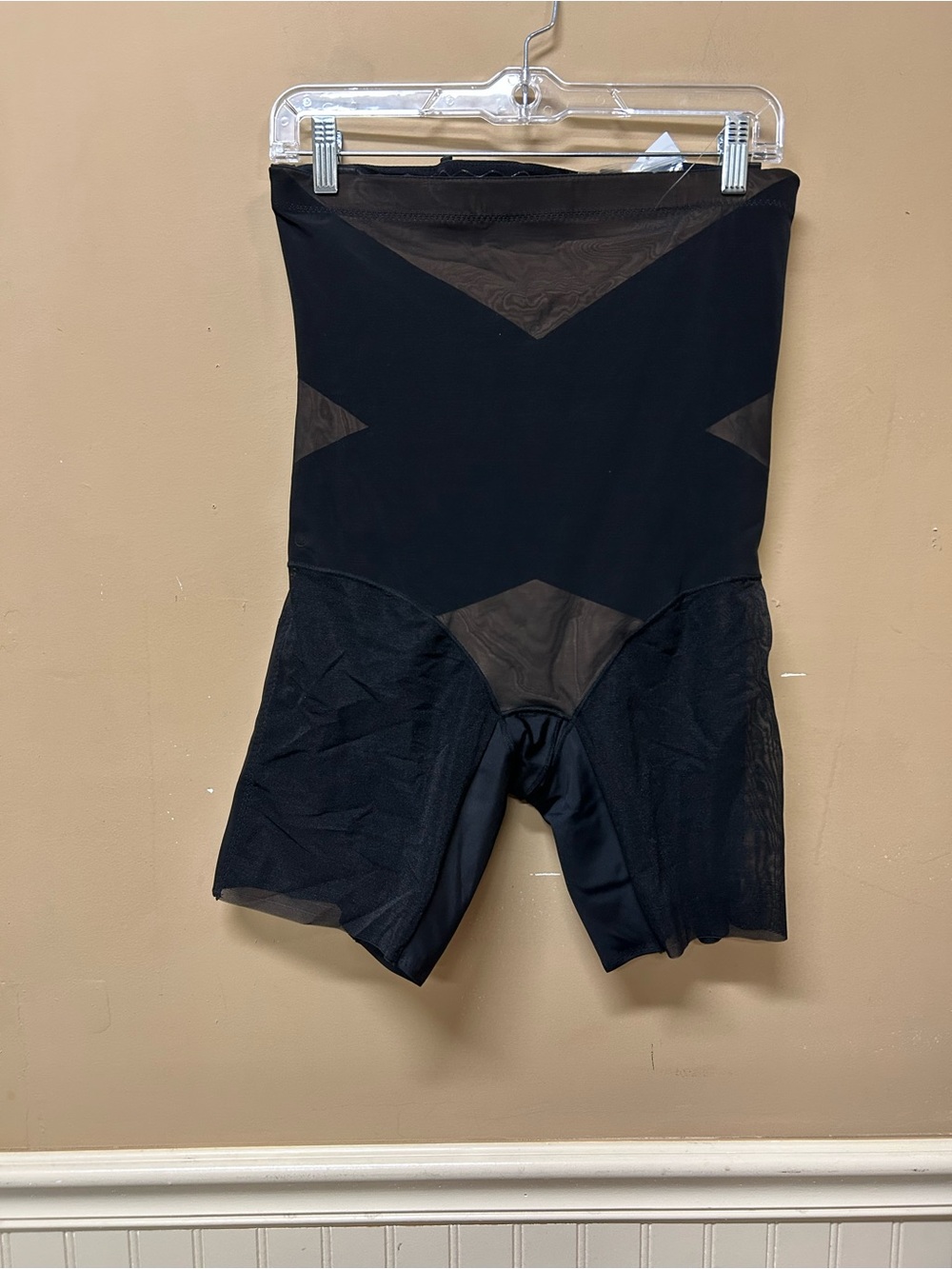 Honeylove Super Power Short HLSW03 Vamp Black Size XL Shapewear NWT